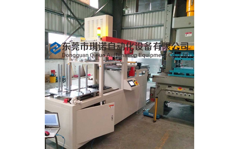 琪諾多功能上料機搭配沖床和油壓機使用